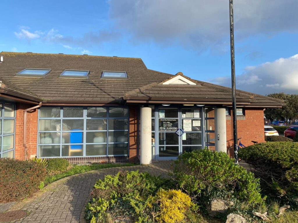 Kimnel Bay Medical Centre building used to illustrate healthcare asbestos surveying services in North Wales.